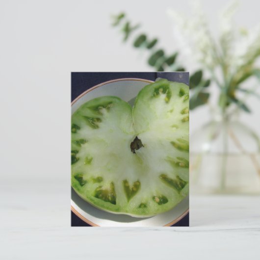 Tomato Hearts Postkarte (Stehend Vorderseite)