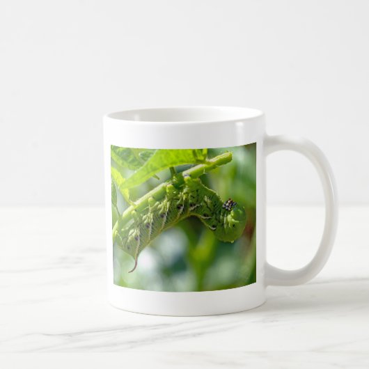 Tomato Hornworm Kaffeetasse (Rechts)