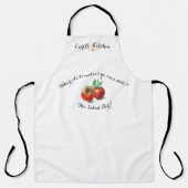 "Tomato Joke" Personalisiert Schürze (Vorderseite)