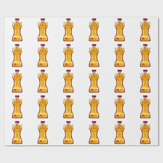 Tomato Ketchup Geschenkpapier (Flach)