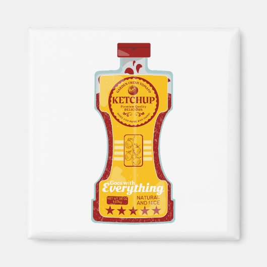 Tomato Ketchup Magnet (Vorne)