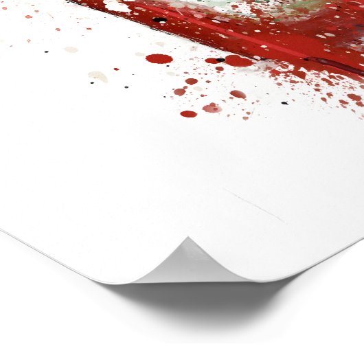 Tomato Ketchup Poster (Ecke)