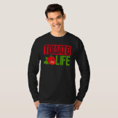 Tomato Life Red Tomates Planter Bauern T-Shirt (Vorne ganz)