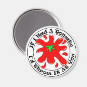 Tomato Magnet (Vorderseite/Rückseite)