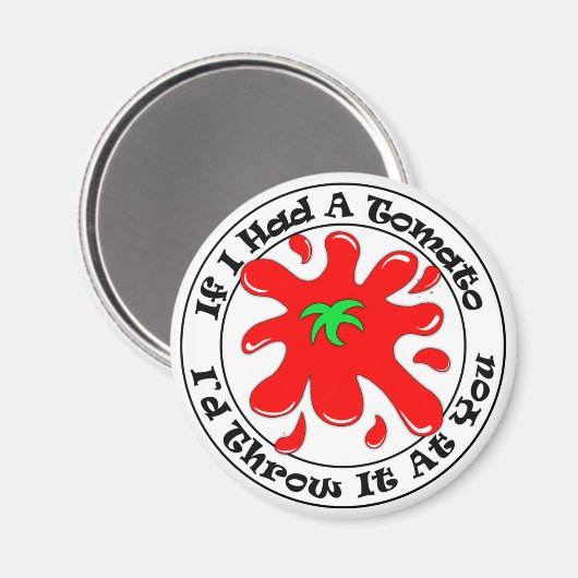 Tomato Magnet (Vorderseite/Rückseite)