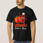 Tomato Passata Ansammlung Tomato Sauce Day S T-Shirt (Vorderseite)