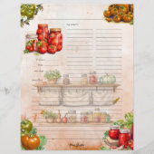 Tomato Paste Full Page Rezept (Vorderseite)