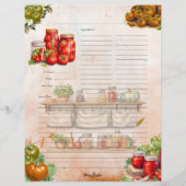 Tomato Paste Full Page Rezept (Rückseite)