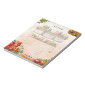 Tomato Paste Notepad Notizblock (Rotiert)