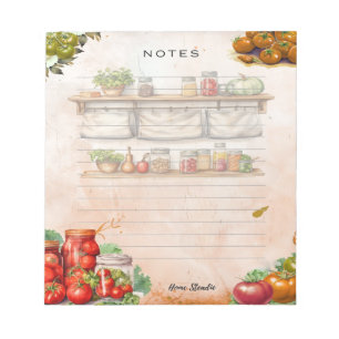 Tomato Paste Notepad Notizblock