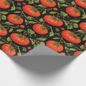 Tomato Pattern Geschenkpapier (Ecke)