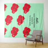Tomato Pattern Junggeselinnen-Abschied Hochzeitsta Wandteppich (Beispiel (Horizontal))