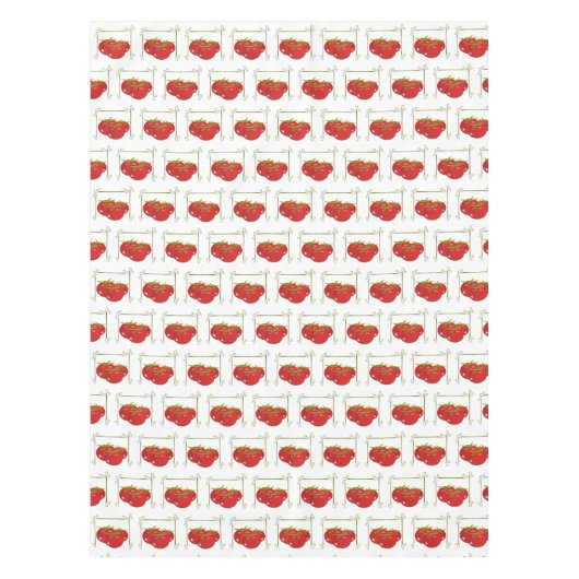 Tomato Pattern Tischdecke (Vorderseite)