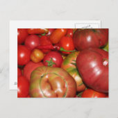 Tomato Postcard Postkarte (Vorne/Hinten)