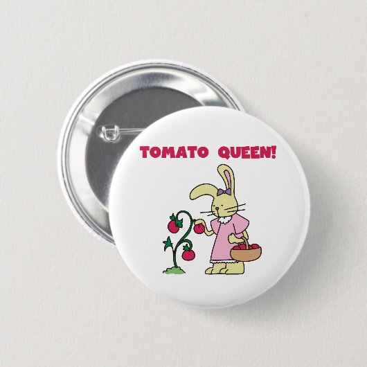 Tomato Queen Button (Vorne & Hinten)