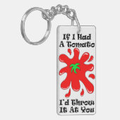 Tomato Rectangle Schlüsselanhänger (Vorderseite links)