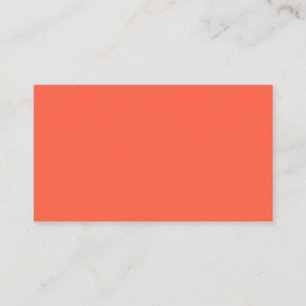 Tomato Red Business Card Visitenkarte