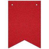 Tomato Red Custom Bunting Banner (Zweite Fahne)