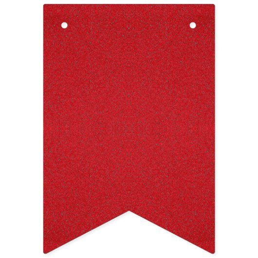 Tomato Red Custom Bunting Banner (Zweite Fahne)