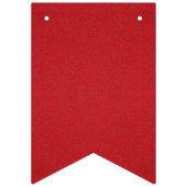 Tomato Red Custom Bunting Banner (Dritte Fahne)