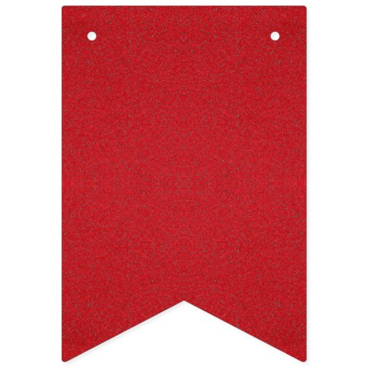 Tomato Red Custom Bunting Banner (Dritte Fahne)