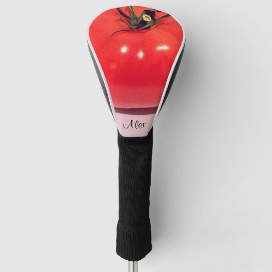Tomato Red Delicious (Name) 4Alex Golf Head Cover Headcover (Vorderseite)