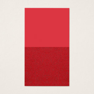 Tomato Red Dual Texture Visitenkarte - Anpassen