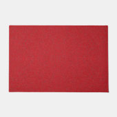Tomato Red Dual-Tone Custom Doormat Fußmatte (Vorderseite)