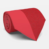 Tomato Red Dualfinish Krawatte - Anpassbar (Gerollt)