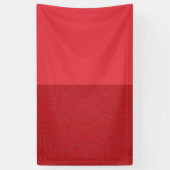 Tomato Red Duo Textur Custom Banner (Vertikal)