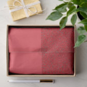 Tomato Red Duo Texturpapier - Anpassbar Seidenpapier (Geschenk)