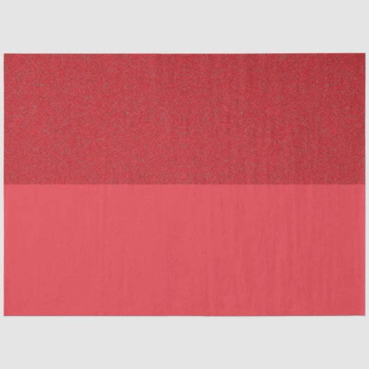 Tomato Red Duo Texturpapier - Anpassbar Seidenpapier (Vorderseite)