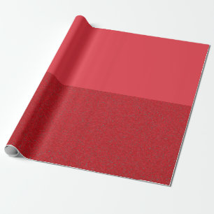 Tomato Red Duo Tone Wrapping Paper - Anpassbar Geschenkpapier
