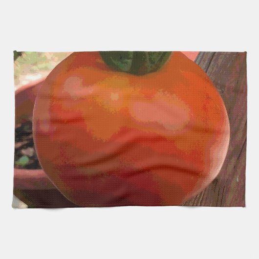 Tomato Red Handtuch (Horizontal)
