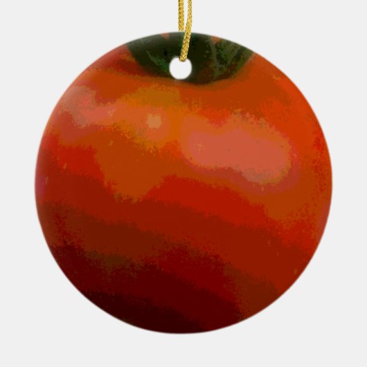 Tomato Red Keramikornament (Vorne)