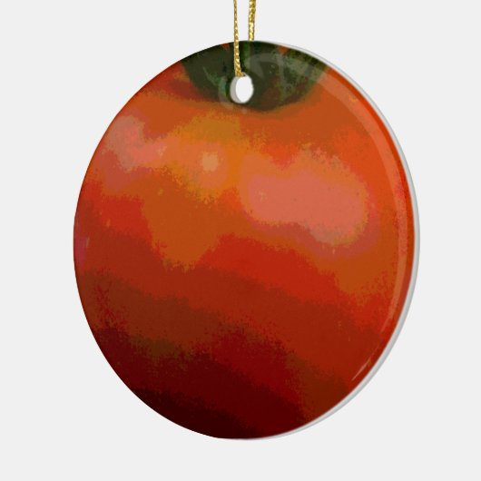 Tomato Red Keramikornament (Links)
