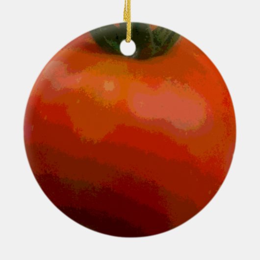 Tomato Red Keramikornament (Hinten)