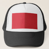 Tomato Red Noise Custom Trucker Hat Truckerkappe (Vorderseite)
