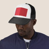 Tomato Red Noise Custom Trucker Hat Truckerkappe (Beispiel)