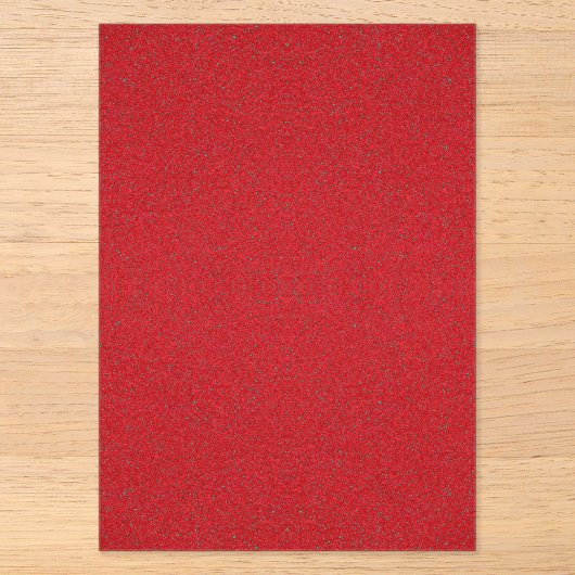 Tomato Red Noise Effect Acryl Einladung - Anpassen (Vorderseite)