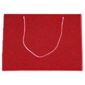 Tomato Red Noise-Effect Geschenktasche (groß) - Cu Große Geschenktüte (Vorderseite)