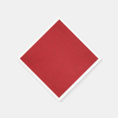 Tomato Red Noise Effect Paper Napkin - Anpassen Serviette (Ecke)