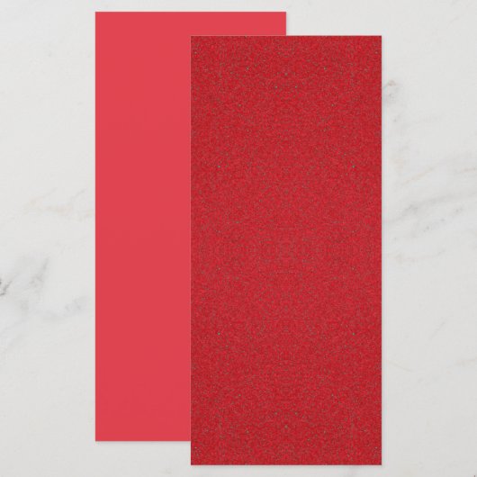 Tomato Red Noise Flat Cards - Anpassbar (Vorne/Hinten)