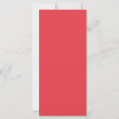 Tomato Red Noise Flat Cards Bulk - Anpassbar (Rückseite)