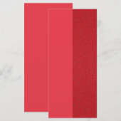 Tomato Red Noise Flat Cards Bulk - Anpassbar (Vorne/Hinten)