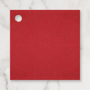 Tomato Red Noise Gevor Tag mit Loch - Anpassen Geschenkanhänger