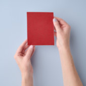 Tomato Red Noise Square Flyer - Anpassbar (Gruppe)