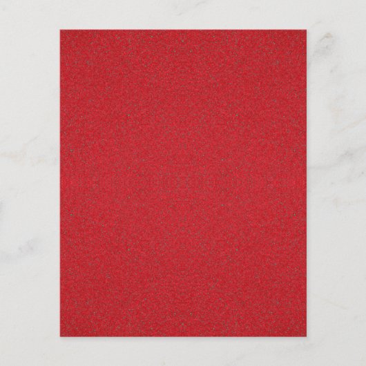 Tomato Red Noise Square Flyer - Anpassbar (Vorne)