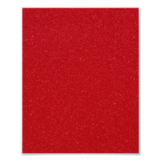 Tomato Red Noise Texture Poster – Customizable (Vorne)