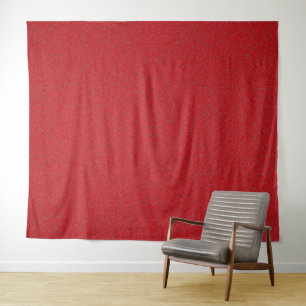 Tomato Red Noise Texture Wall Tapestry - Anpassen Wandteppich